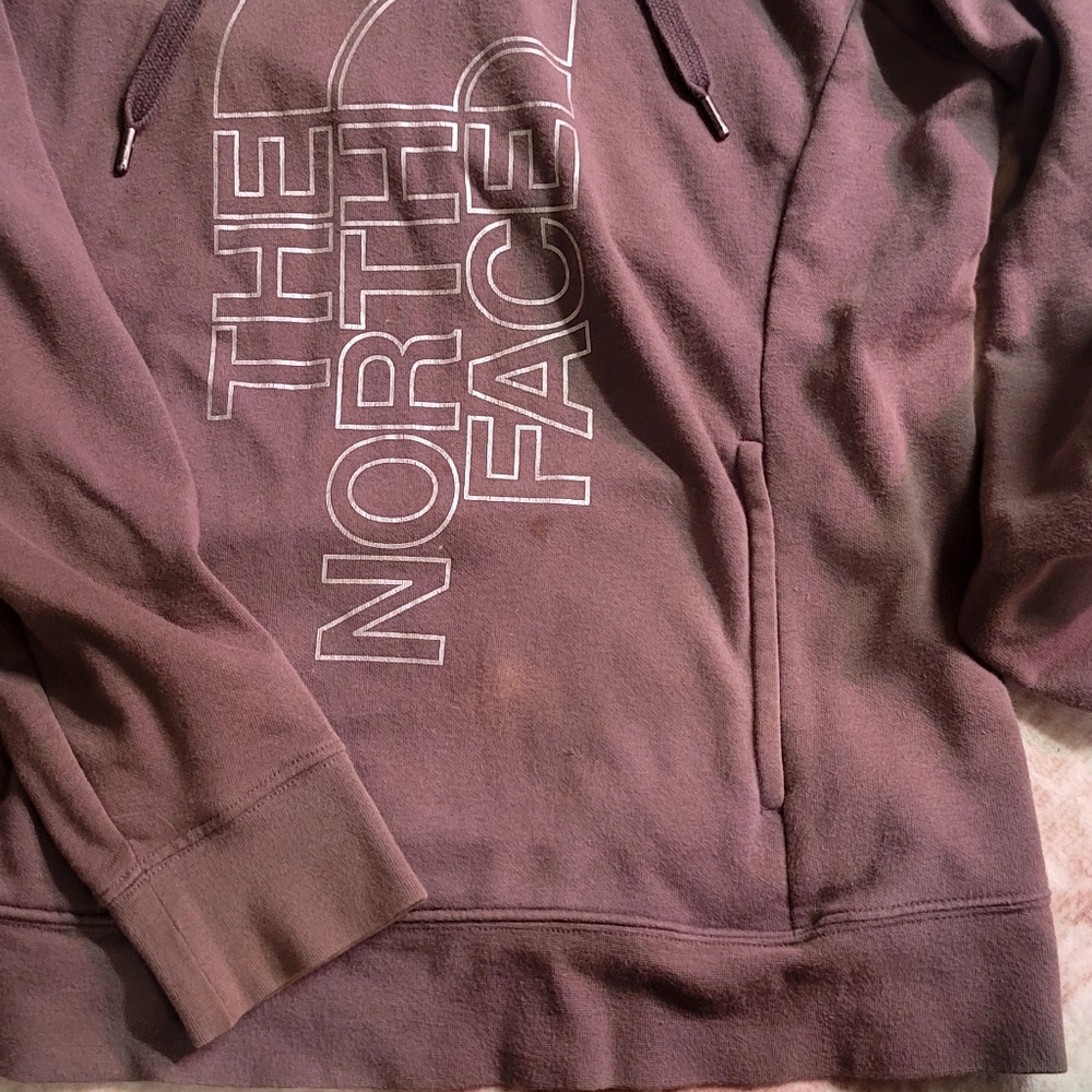 The North Face Women’s Hoodie Sweatshirt Purple Size Medium - Picture 5 of 7